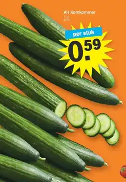 Albert Heijn AH Komkommer aanbieding
