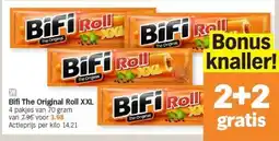 Albert Heijn Bifi The Original Roll XXL aanbieding