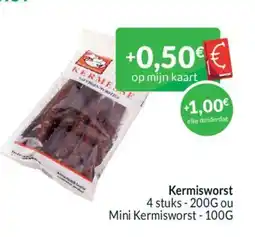 Kermisworst 4 stuks - 200G ou Mini Kermisworst - 100G