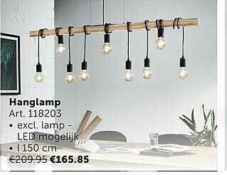Zelfbouwmarkt Hanglamp aanbieding