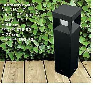 Lantaarn Zwart