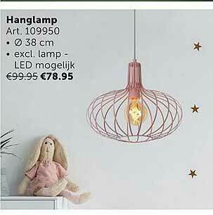 Zelfbouwmarkt Hanglamp aanbieding
