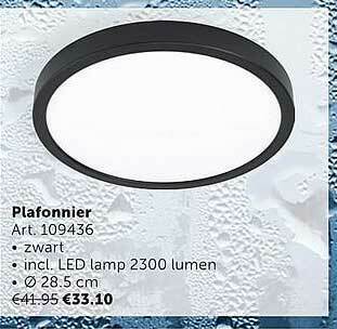 Zelfbouwmarkt Plafonnier aanbieding