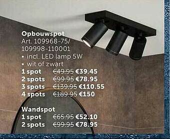 Zelfbouwmarkt Opbouwspot aanbieding