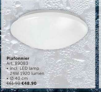 Zelfbouwmarkt Plafonnier aanbieding