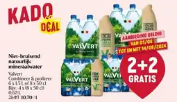 Delhaize Niet-bruisend natuurlijk mineraalwater aanbieding