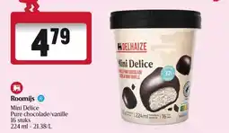 Delhaize Roomijs aanbieding