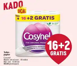 Delhaize Toiletpapier aanbieding