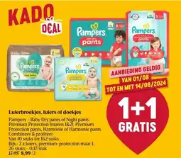Delhaize Luierbroekjes, luiers of doekjes aanbieding