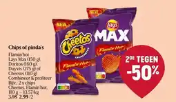 Delhaize Chips of pinda's aanbieding