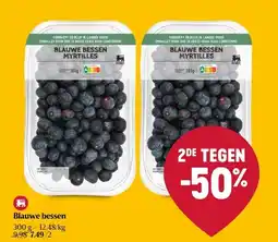 Delhaize Blauwe bessen aanbieding