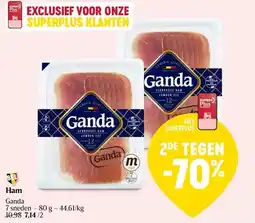 Delhaize Ham aanbieding