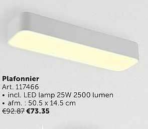 Zelfbouwmarkt Plafonnier aanbieding