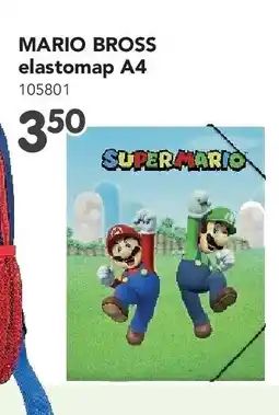 Happyland MARIO BROSS elastomap A4 aanbieding