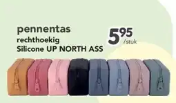 Happyland pennentas rechthoekig Silicone UP NORTH ASS aanbieding