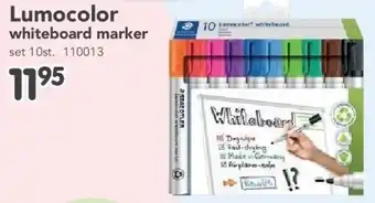 Happyland Lumocolor whiteboard marker aanbieding