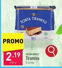 ALDI Tiramisu aanbieding