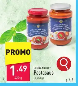 ALDI Pastasaus aanbieding