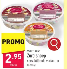 ALDI Zure snoep 500 g aanbieding