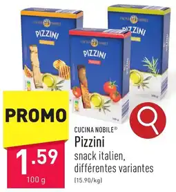ALDI COCINA NOBILE Pizzini 100g aanbieding