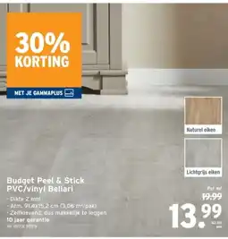 Budget Peel & Stick PVC/vinyl Bellari