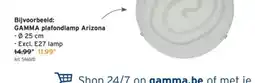 GAMMA plafondlamp Arizona