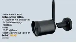 GAMMA Qnect slimme WIFI buitencamera 1080p aanbieding