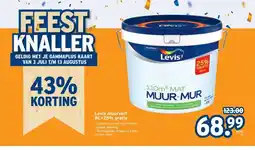 GAMMA Levis muurverf 8L aanbieding