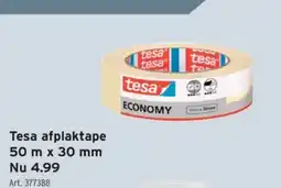 GAMMA Tesa afplaktape 50 m x 30 mm aanbieding
