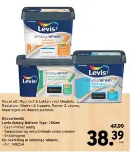 Levis Simply Refresh Tegel 750ml