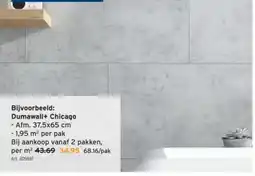 GAMMA Dumawall+ Chicago aanbieding