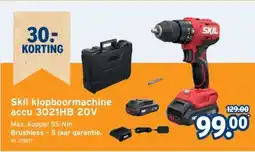 GAMMA Skil klopboormachine accu 3021HB 20V aanbieding