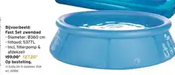 GAMMA Fast Set zwembad aanbieding