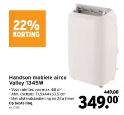 GAMMA Handson mobiele airco Valley 1345W aanbieding