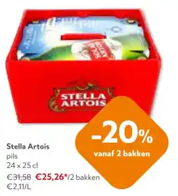 OKay Stella Artois pils 24 x 25cL aanbieding