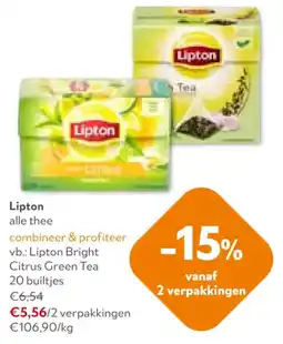 OKay Lipton alle thee aanbieding