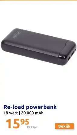 Action Re-load powerbank aanbieding