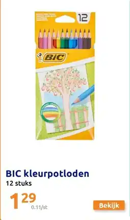 Action BIC kleurpotloden aanbieding