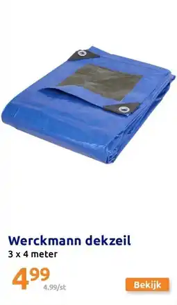 Action Werckmann dekzeil aanbieding