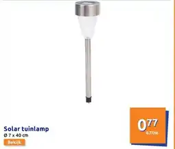 Action Solar tuinlamp aanbieding