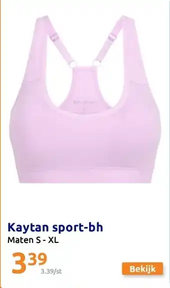 Action Kaytan sport-bh aanbieding