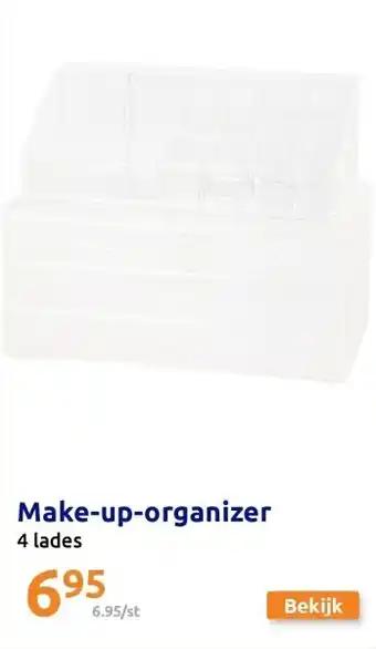 Action Make-up-organizer aanbieding