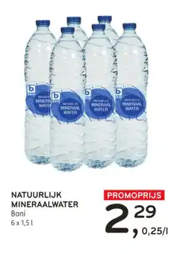 Alvo NATUURLIJK MINERAALWATER aanbieding