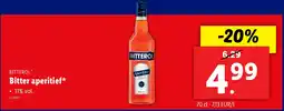 Lidl Bitter aperitief aanbieding