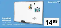 Lidl Magnetisch whiteboard aanbieding
