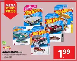 Lidl Autootje Hot Wheels aanbieding