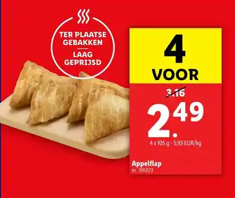 Lidl Appelflap aanbieding