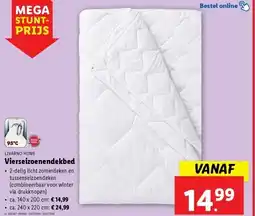 Lidl Vierseizoenendekbed aanbieding