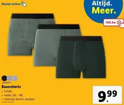 Lidl Boxershorts aanbieding