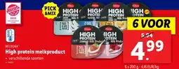 Lidl High protein melkproduct aanbieding